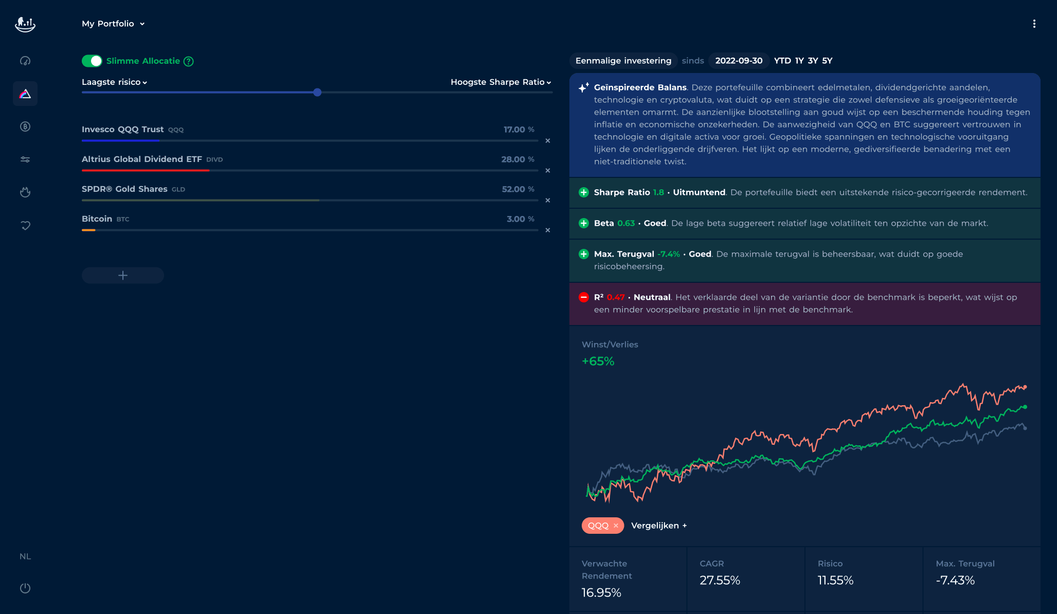 Portfolio Tester App