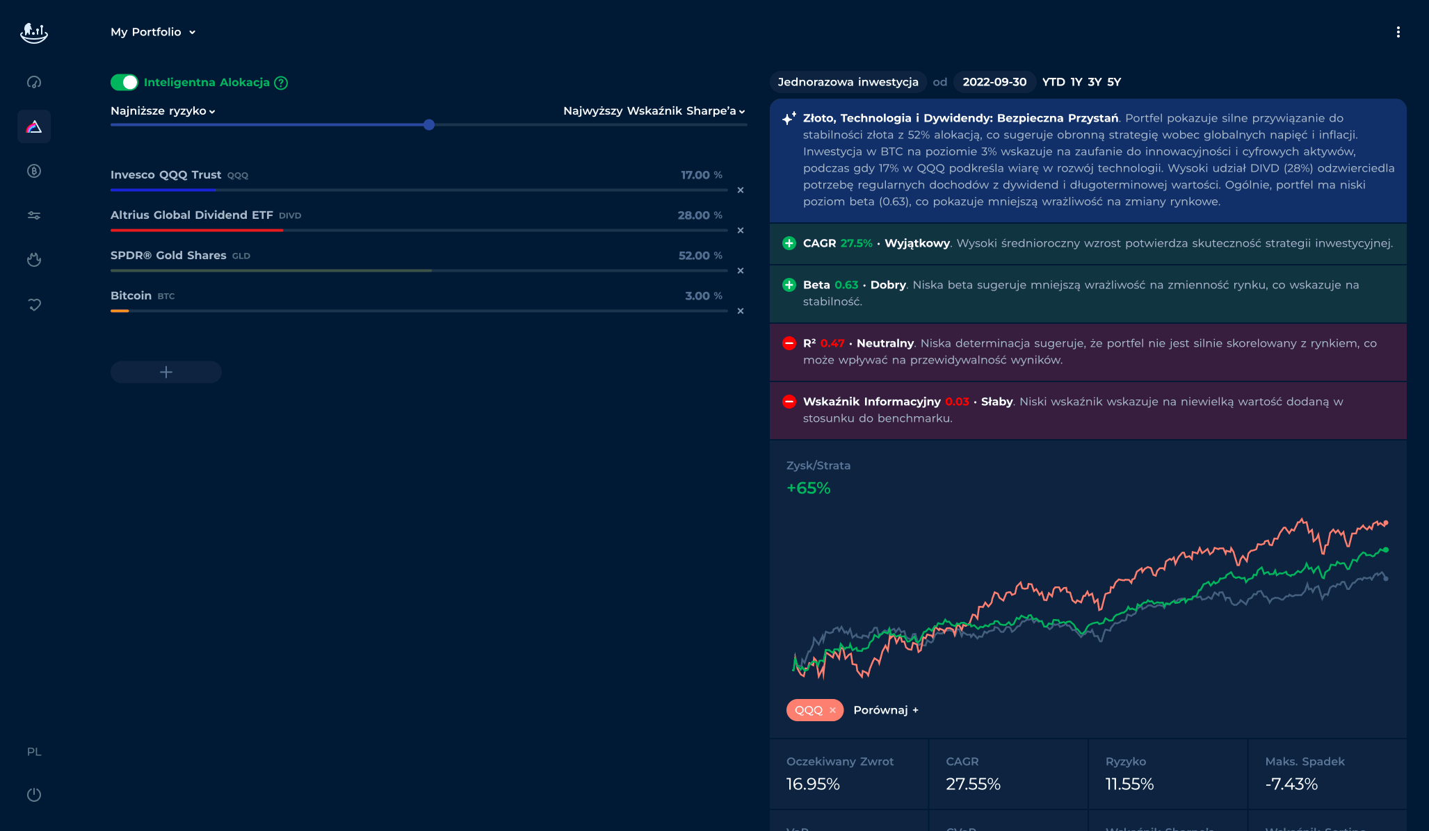 Portfolio Tester App